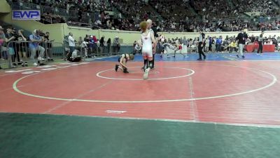 68 lbs Round Of 16 - Daxon McCarther, Clinton, Ok vs Tyler White, Cache Wrestling Club