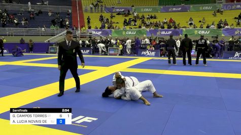 GISELLY CAMPOS TORRES vs ANA LUCIA NOVAIS DE OLIVEIRA 2024 Brasileiro Jiu-Jitsu IBJJF