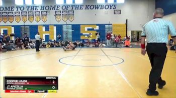 152 lbs Semifinals (8 Team) - JT Apicella, Ft Pierce Central vs Cooper Haase, Osceola (Kissimmee)