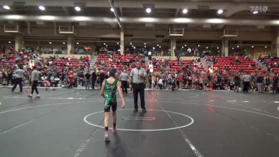 67 lbs Quarterfinal - Luisito Guillen, Kingman County Wrestling Club vs Eli Stadalman, Mulvane Wrestling Club