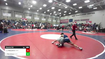 132 lbs Round Of 32 - Joshua Requena, Camarillo vs Isaak Mendoza, Redwood -Visalia