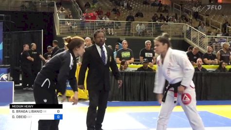 GLAUCIA BRAGA LIBANIO vs DANIA OBEID 2024 Pan Jiu Jitsu IBJJF Championship