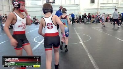 84 lbs Finals (8 Team) - Haiden Jones, Armory Athletics vs Landon Newbold, Wrestling Mill