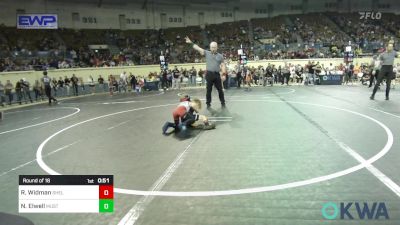 46 lbs Round Of 16 - Richard Widman, Shelton Wrestling Academy vs Nolan Elwell, Mustang Bronco Wrestling Club