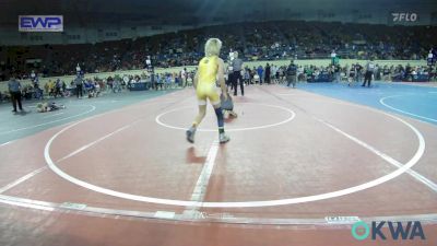 70 lbs Quarterfinal - Alexander Evans, Jenks Trojan Wrestling Club vs Bentley Yingst, Keystone Kids Wrestling Club