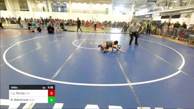 64 lbs Quarterfinal - Jaevin Torres, Fisheye WC vs Ben Weintraub, Newtown CT