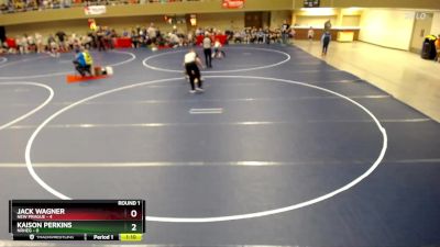 52 lbs Round 1 (4 Team) - Kaison Perkins, NRHEG vs Jack Wagner, New Prague