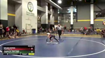 65 lbs Round 5 (12 Team) - Kylee Ooton, Texas SOTM vs Madilyn Trottier, Summit Wrestling Academy