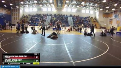 126 Blue Round 2 - Xavier Barnhart, Palmetto Ridge H.S. vs Benjamin Wolgamuth, Hagerty