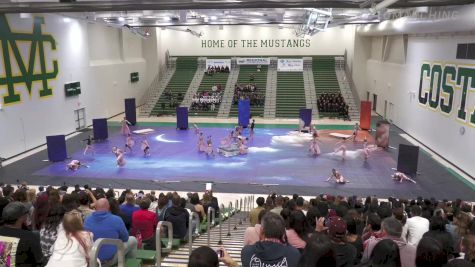 Vista Murrieta HS "Murrieta CA" at 2022 WGI Guard Manhattan Beach Regional