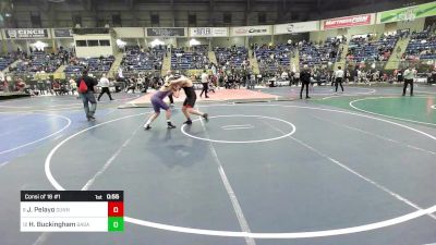 180 lbs Consi Of 16 #1 - Jose Pelayo, Gunnison vs Hayden Buckingham, Basalt