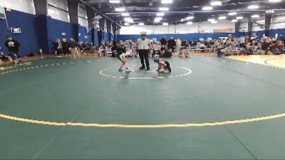 62 lbs Round 2 - Clarissa Birch, Sandpoint Legacy Wrestling vs Addison Aplin, Mountain Man Wrestling Club