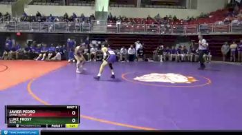 113 lbs Round 2 (3 Team) - Javier Pedro, Grand Island vs Luke Frost, Blair