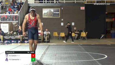 285 lbs Prelims - Ben Goldin, Penn vs Niko Camacho, American