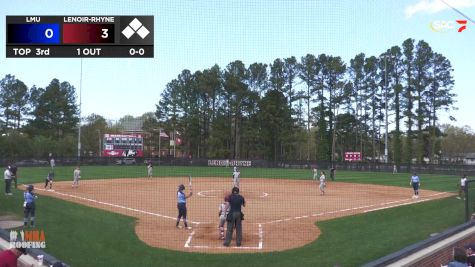 Replay: Lincoln Memorial vs Lenoir-Rhyne - DH | Apr 3 @ 3 PM