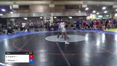 78 kg Cons 4 - Ameer Al-gharib, California vs Jacob Williams, Next Level Wrestling Club