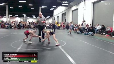 80 lbs Round 1 (4 Team) - Riley Crandall, Steller Trained Krayt vs Cody Dragon, Centurion WC