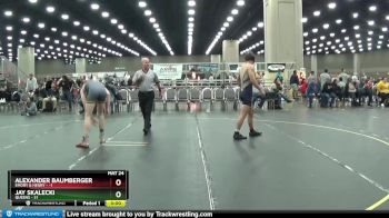 174 lbs Round 3 (4 Team) - Alexander Baumberger, Emory & Henry vs Jay Skalecki, Queens