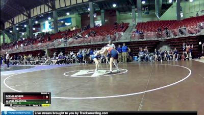 145 lbs Round 4 (8 Team) - Sophia Hoeme, Manhattan HS vs Alyssa Majocha, Kearney Girls