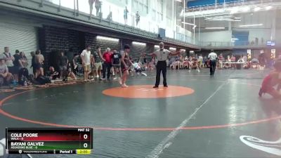 106 lbs Round 1 (10 Team) - Bayani Galvez, Assassins Blue vs Cole Poore, WALA