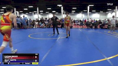 125 lbs Placement Matches (8 Team) - Cruz Hezel, Georgia vs Colin Sesker, Iowa