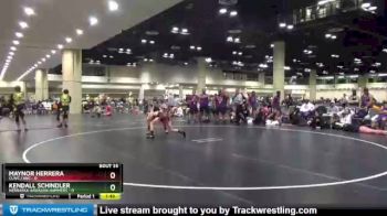 106 lbs Round 7 (10 Team) - Maynor Herrera, CLWC / IWC vs Kendall Schindler, Nebraska Hawaiian Hammers
