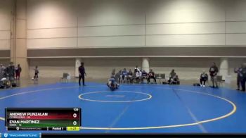 109 lbs Round 3 (6 Team) - Andrew Punzalan, Cypress Bay vs Evan Martinez, SOWA