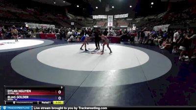 120 lbs Round 2 (16 Team) - Dylan Nguyen, SCVWA vs Elias Golder, REWA