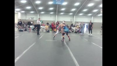 120 lbs Round 3 (10 Team) - Taina Fernandez, Diamond Fish vs Kellen Smouse, 84 Athletes