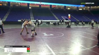 285 lbs Final - Calvin Hayford, Mount Anthony vs Brooks Jones, Wayland