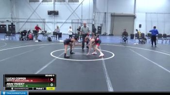 80 lbs Round 5 - Lucas Copper, Smitty?s Wrestling Barn vs Arav Pandey, Cumberland Valley