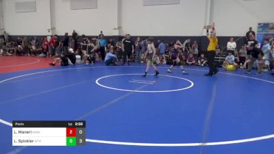 80 lbs Pools - Lucas Maneri, Kraken vs Landon Spickler, EP Rattlers