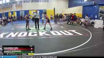 106 lbs Round 6 (8 Team) - Roberto Rodriguez, Southside Mafia vs Alejandro Toro, Maximum Performance