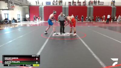 285 lbs Cons. Round 3 - Austin Phillips, Newberg vs Oscar Garcia, McMinnville