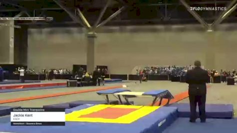 Jackie Kent - Double Mini Trampoline, ESCX - 2021 USA Gymnastics Championships