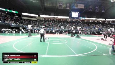 40 lbs Champ. Round 2 - Brantley Mason, LOG1 vs Mack Heimbaugh, NWW2