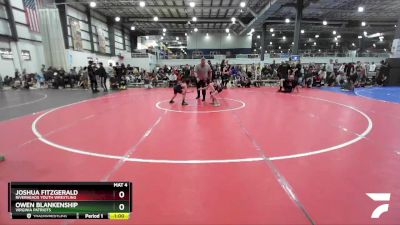 64 lbs Cons. Round 3 - Owen Blankenship, Virginia Patriots vs Joshua Fitzgerald, Riverheads Youth Wrestling