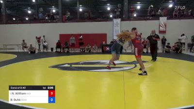 92 kg Consi Of 8 #2 - Nicholas Willham, Indiana RTC vs Bryson Buhk, DeKalb Wrestling Club