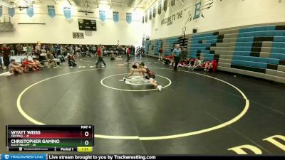 120 lbs Semifinal - Christopher Gamino, Scottsbluff vs Wyatt Weiss, Central