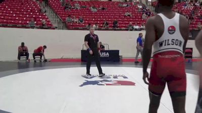 70 kg Rnd Of 64 - Tariq Wilson, Wolfpack Wrestling Club / TMWC vs Gabriel Moblicci, Texas RTC