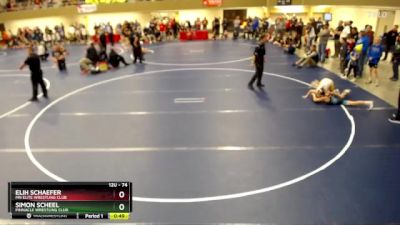 74 lbs 5th Place Match - Elih Schaefer, MN Elite Wrestling Club vs Simon Scheel, Pinnacle Wrestling Club