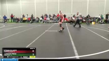 113 lbs Round 3 (4 Team) - Ethan Elliott, Nebraska Blue vs Landon Price, Iowa Gold