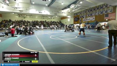 285 lbs Cons. Round 5 - Jayden Gooden, Whittier vs Joseph Chavez, California