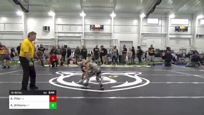 M-80 lbs Quarterfinal - Aj Pifer, PA vs Alexander Williams, NY