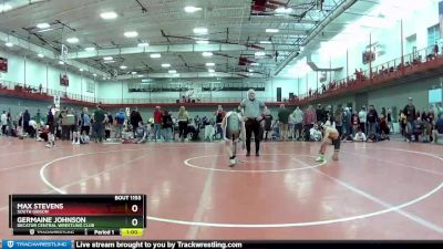 95 lbs Cons. Round 6 - Max Stevens, South Gibson vs Germaine Johnson, Decatur Central Wrestling Club