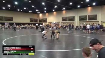55 lbs Finals (2 Team) - Axton Wittenburg, Iowa Gold vs Jaxon Martin, Alabama Elite