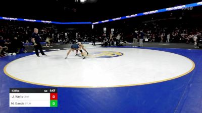 100 lbs Round Of 16 - Jillian Wells, Central Catholic vs Marlene Garcia, Sylmar