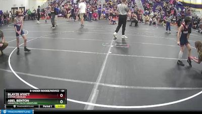 64 lbs Round 3 - Blayze Hyatt, Gaston Grizzlies vs Abel Benton, Lexington Youth Wrestling