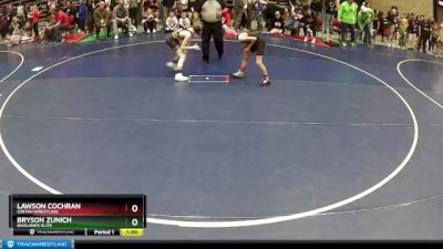 74 lbs Cons. Round 5 - Lawson Cochran, Uintah Wrestling vs Bryson Zunich, Badlands Elite