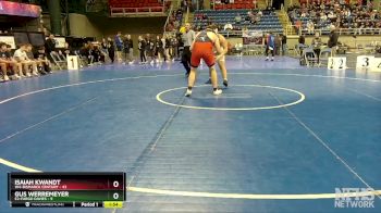 285 lbs Placement Matches - Gus Werremeyer, E2-Fargo Davies vs Isaiah Kwandt, W4-Bismarck Century